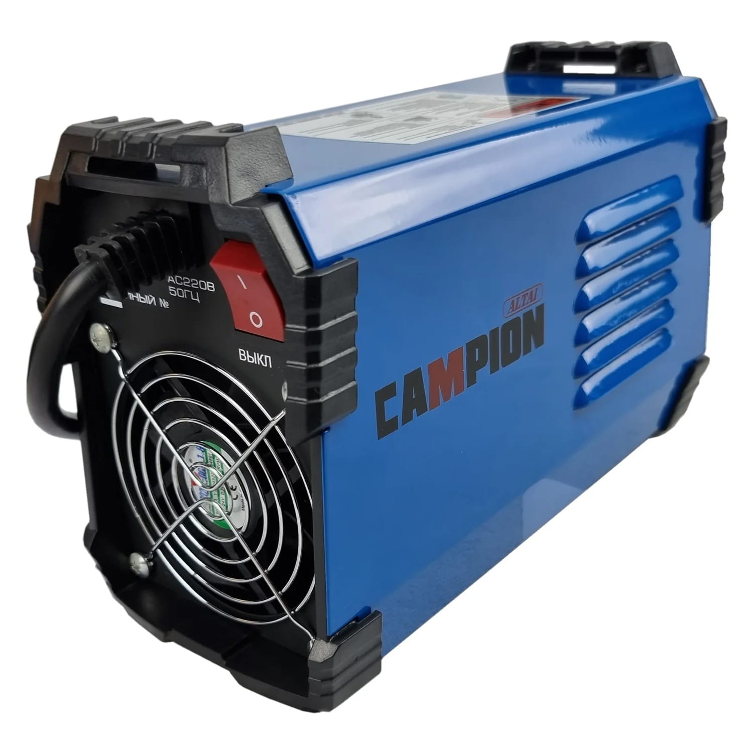 Invertor sudură Campion MMA355DK 355 vedere laterala